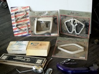 Item #243 — HARLEY DAVIDSON Motorcycle Parts Lot