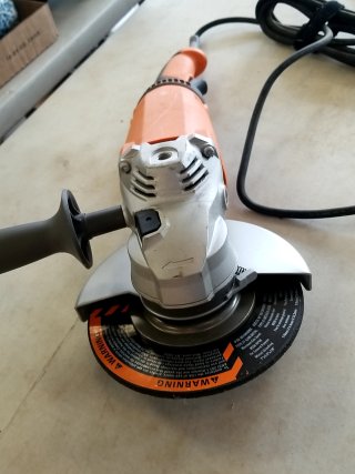Item #257 — Ridgid 4.5" Angle Grinder photo 2 of 3