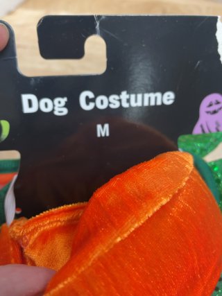 Item #85 — Pumpkin Dog Halloween Costume photo 3 of 3
