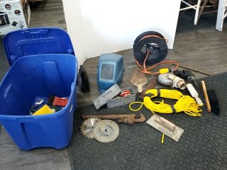 Item #321 — WELDING & Construction Tool Lot