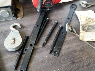 Item #262 — HOMELITE chainsaw and winch lot photo 5 of 6