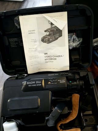 Item #276 — VINTAGE VHS Camcorder & Cassette Lot photo 2 of 6