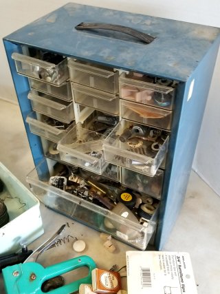 Item #239 — Vintage Tool Lot with Organizer Cabinets photo 2 of 7