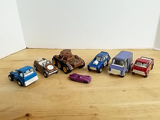 Item #82 — Vintage Tootsie Toy Cars Collection, largest 5 inch photo 1 of 7