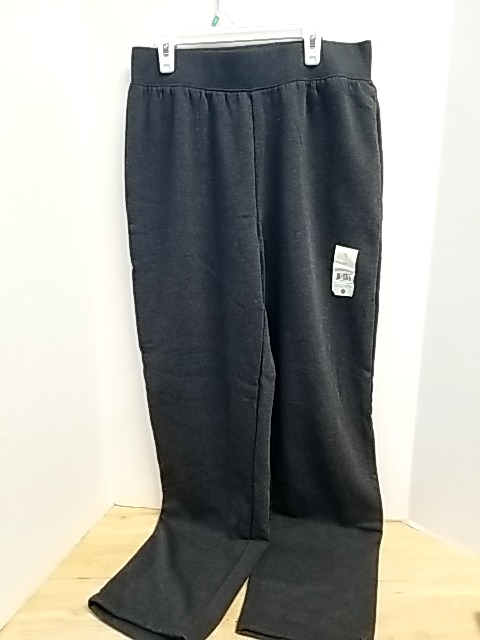 Item #208 — New Black Fleece Sweatpants Ladies small