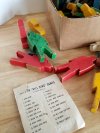 Item #251 — Vintage Bill Ding Wooden Game Set photo 5 of 5