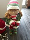Item #258 — CHRISTMAS Dolls Trio, 2 are electric, tallest 30 inch photo 4 of 4
