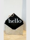 Item #803 — Hello Wooden Mail Holder 12 by 10 inch photo 1 of 2