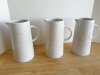 Item #506 — New Speckled Ceramic Pitchers 11 in photo 1 of 3