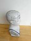 Item #70 — Phrenology Head Fowler Bust, 12 inch, exc cond photo 4 of 5