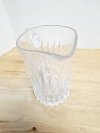 Item #161 — Crystal Glass Pitcher 8.5 inch tall photo 2 of 3