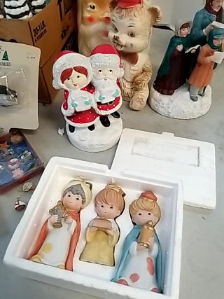 Item #93 — HOLIDAY Figurines & Ornaments Lot photo 5 of 9