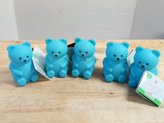 Item #317 — New, 5 in, Light Up Blue Bear Toys photo 1 of 3