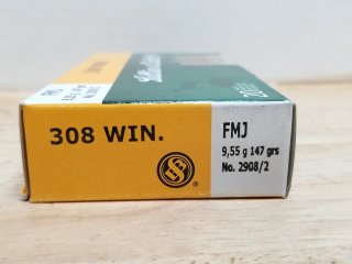 Item #65 — 308 Win ammo, 20 rounds, cant ship photo 2 of 2