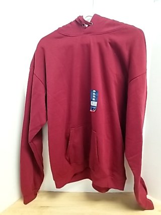 Item #198 — New Maroon Hooded Sweatshirt Mens xl