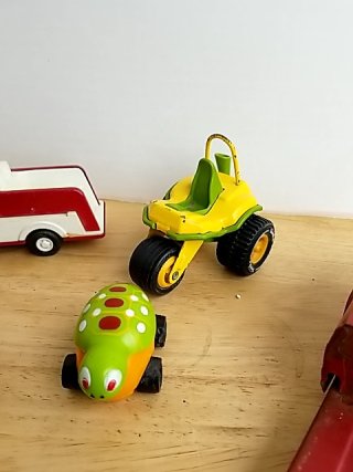 Item #85 — Vintage Tonka toys, largest 9 inch long photo 7 of 10