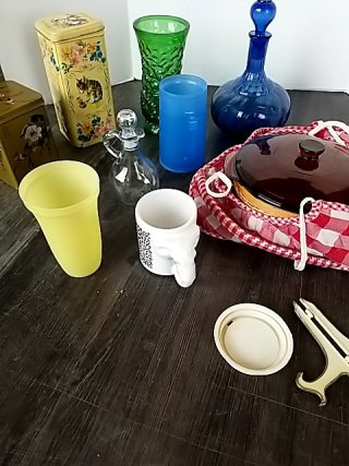 Item #157 — KITCHEN ware & Drink ware Lot photo 6 of 6