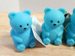 Item #317 — New, 5 in, Light Up Blue Bear Toys photo 2 of 3