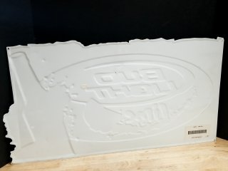 Item #8 — Bud Light Lime Metal Sign, 30 x 16 inch, exc shape photo 2 of 2