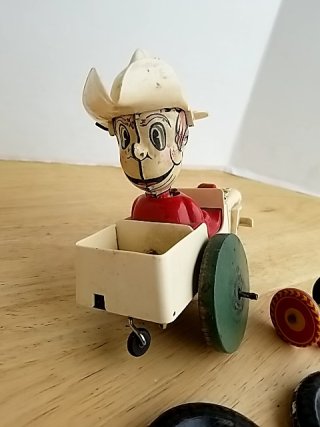 Item #88 — Vintage Tin Toy and parts photo 2 of 6