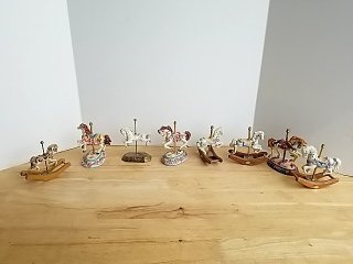 Item #106 — Vintage Carousel Horses Collection photo 1 of 4