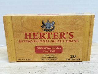 Item #104 — Herters .308 Win ammo, 20 rounds