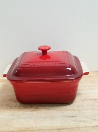 Item #12 — New Le Creuset 3 quart casserole dish