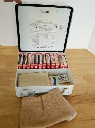 Item #254 — Vintage First Aid Kit