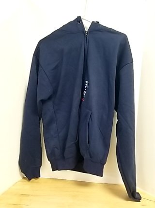 Item #177 — New Navy Zip-Up Hoodie Mens medium photo 1 of 2