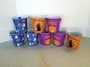 Item #337 — New Halloween Buckets Set Each 4 inch photo 1 of 3