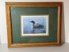 Item #101 — Loon Family framed print, signed by Luke Raffin, 16x14 inch photo 1 of 5