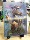 Item #241 — Two Elk Portrait Metal Prints Holo, 12 in photo 3 of 3