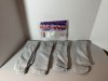 Item #517 — Gray Athletic Tube Socks 4 pairs, new