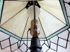 Item #25 — Vintage Tiffany-Style Table Lamp Plastic, 20 in photo 5 of 5