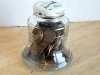 Item #23 — Old Jar of Wheat Pennies photo 1 of 3