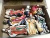 Item #242 — Vintage Nativity Scene Set 18 in barn photo 2 of 6