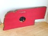 Item #22 — Vintage Nebraska Cornhuskers Wood Clock, 16 in photo 5 of 5