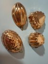 Item #503 — Copper Molds Set, 3.5 inch each photo 1 of 4