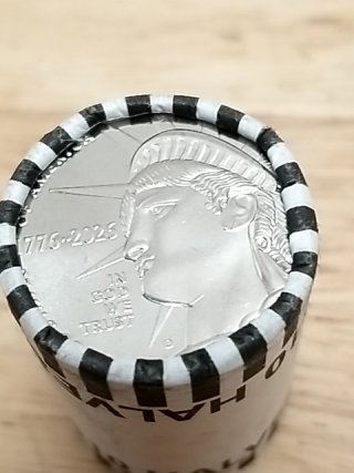 Item #15 — 1776-2026 $10 roll of half dollars photo 2 of 4