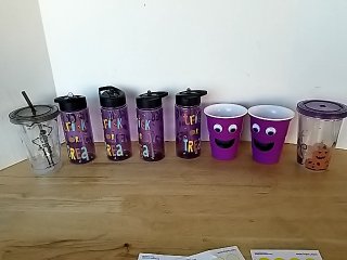 Item #352 — New Halloween cups photo 1 of 3