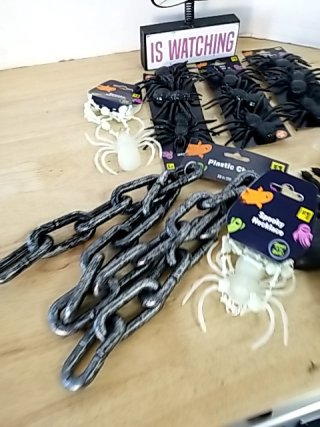 Item #217 — New Halloween Decorations Lot photo 2 of 4