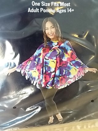 Item #212 — New Halloween Poncho Costume photo 2 of 2