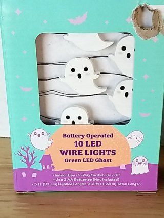 Item #336 — New Halloween LED Wire Lights Pair photo 3 of 3