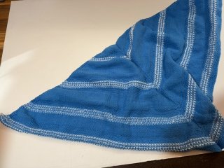 Item #469 — Hand made shawl, 50x 24 photo 2 of 3