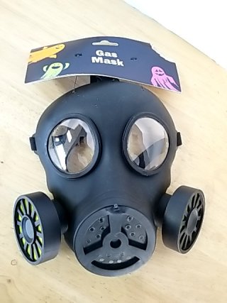 Item #206 — New Black Kids Gas Mask Toy photo 1 of 3