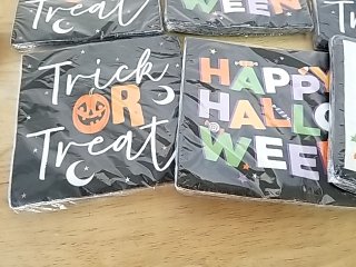 Item #214 — New Halloween Napkins Pack photo 3 of 4
