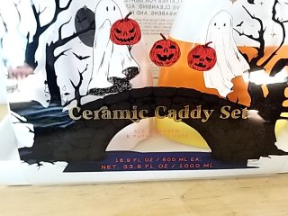 Item #199 — New Halloween Soap Dispenser Set photo 2 of 3