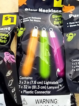 Item #224 — New Glow Necklaces Halloween Party Pack photo 3 of 4