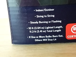Item #378 — New Halloween Mini Lights 3-Pack photo 2 of 2