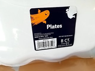 Item #143 — New Retro Orange Paper Plates photo 4 of 4
